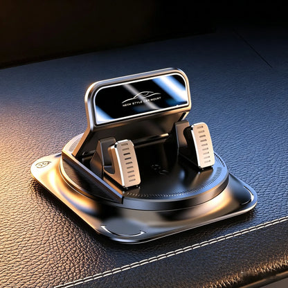 Car Phone Holder, Portable Mobile Phone Holder, Stable and Durable.In-Built Parking Number Plate Function, Quickly Switch to a Phone Number Plate.