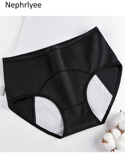 Female Physiological Pants Leak Proof Menstrual Women Underwear Period Panties Cotton Health Seamless Briefs in the Waist Warm