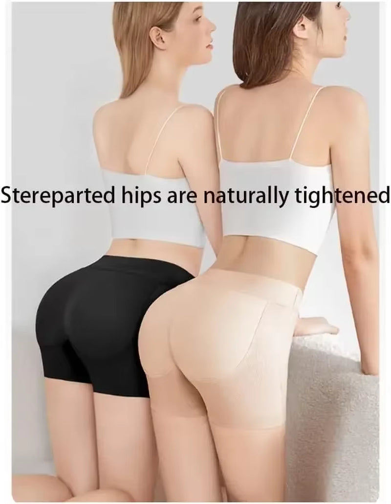 Enhance Your Curves with Our Seamless Latex Butt Lifter Underwear - Perfectly Shaped Peach Hip Pads for Women