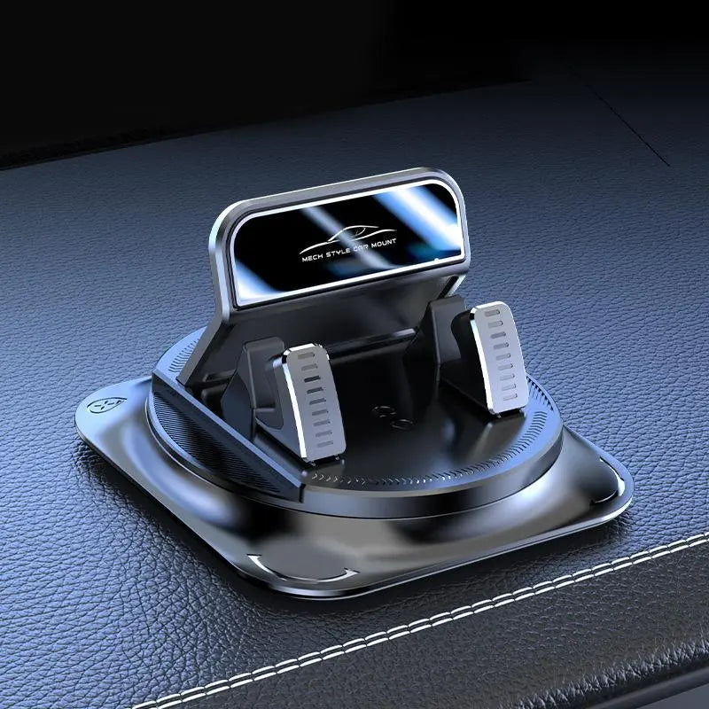 Car Phone Holder, Portable Mobile Phone Holder, Stable and Durable.In-Built Parking Number Plate Function, Quickly Switch to a Phone Number Plate.