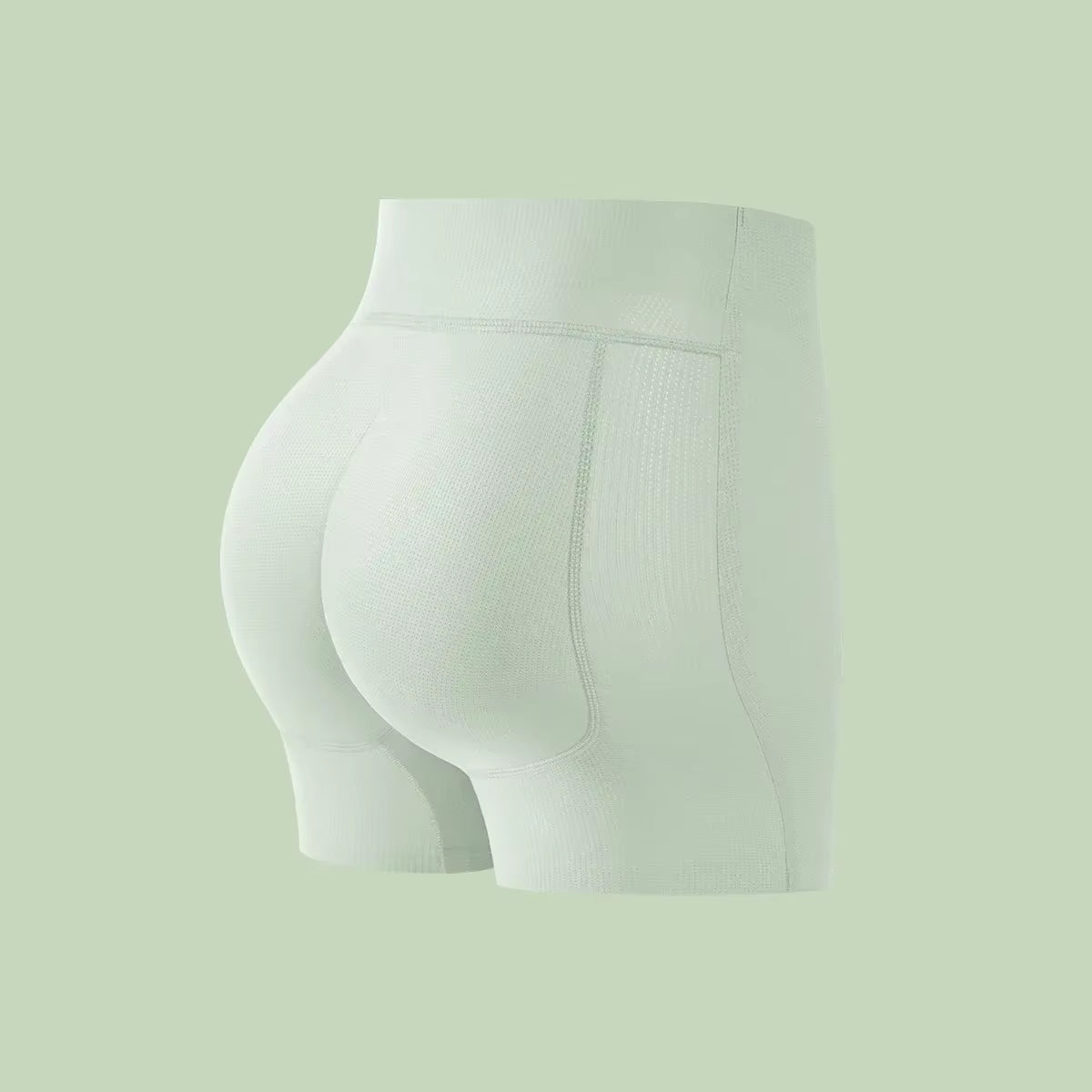 Enhance Your Curves with Our Seamless Latex Butt Lifter Underwear - Perfectly Shaped Peach Hip Pads for Women