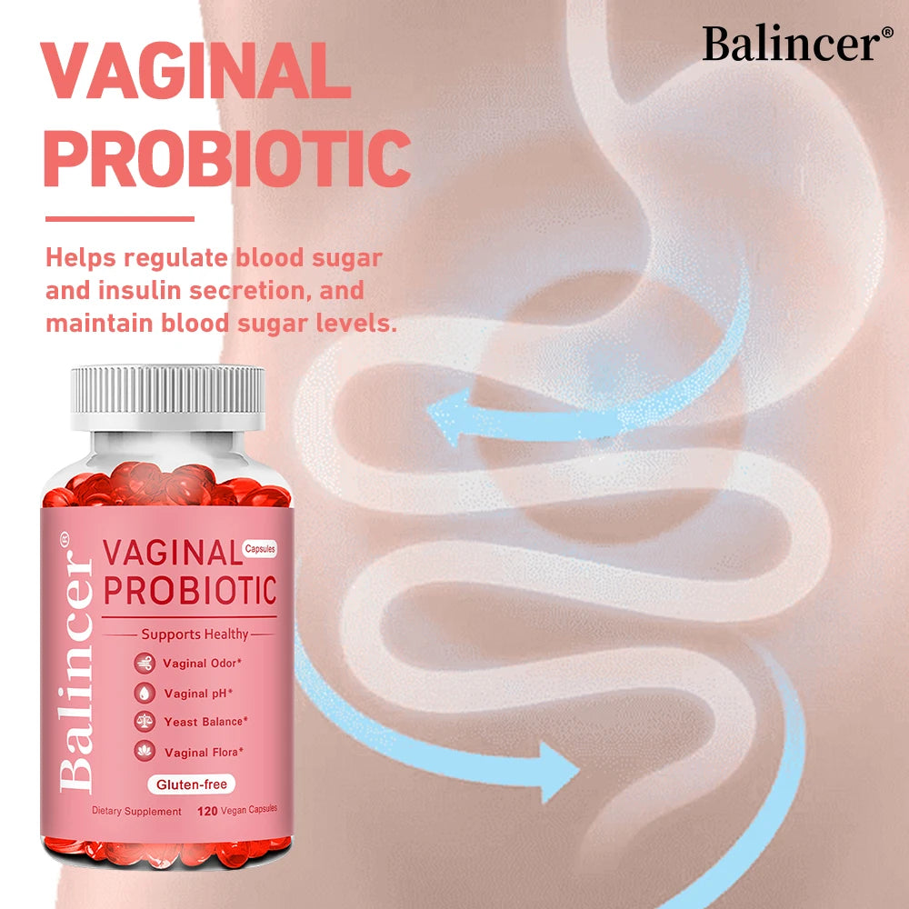 Probióticos para Mujer - Apoyan la Salud Vaginal, Intestinal, Inmunológica y el Bienestar Digestivo.