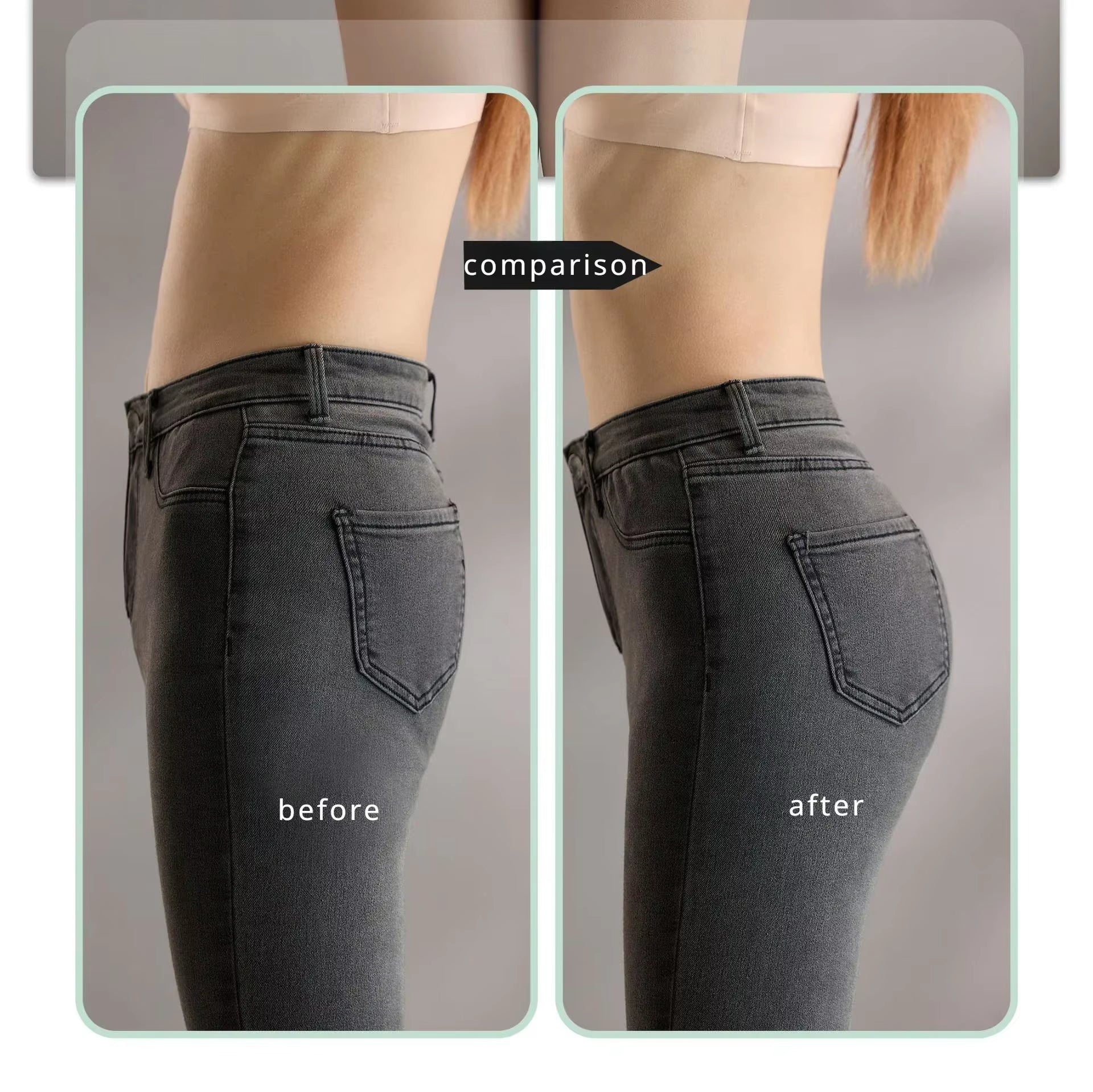 Enhance Your Curves with Our Seamless Latex Butt Lifter Underwear - Perfectly Shaped Peach Hip Pads for Women